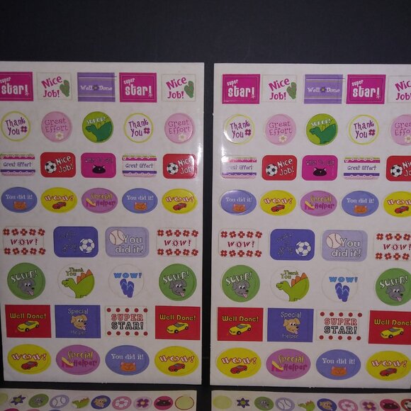 VTG Zhe Jiangnan Co School Teacher Sticker Sheet Lot of 4 Educational Stickers - Picture 2 of 9